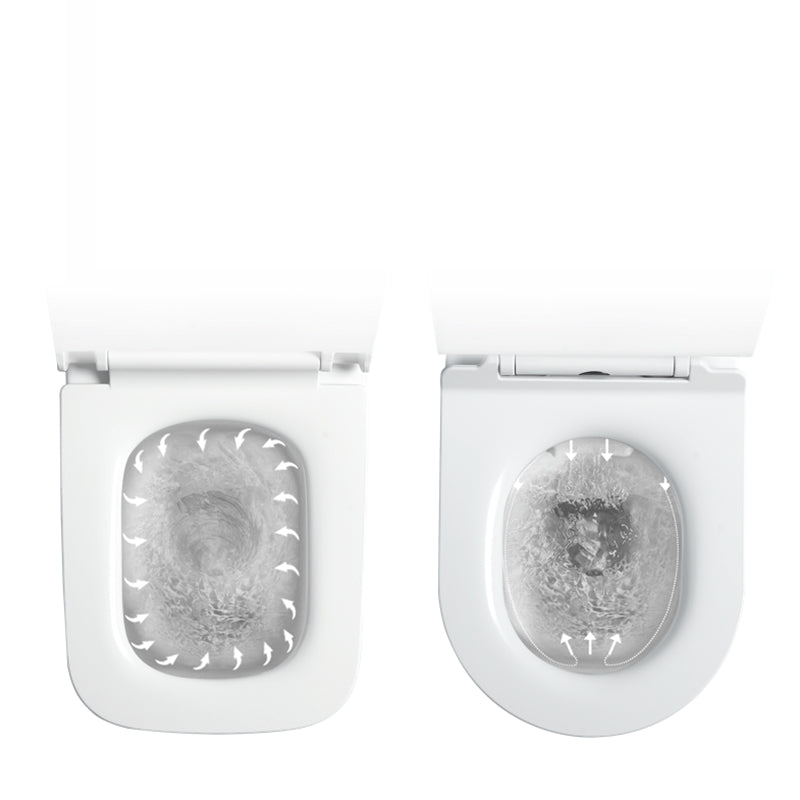 Contemporary One Piece Flush Toilet In-Wall Urine Toilet for Bathroom Clearhalo 'Bathroom Remodel & Bathroom Fixtures' 'Home Improvement' 'home_improvement' 'home_improvement_toilets' 'Toilets & Bidets' 'Toilets' 6980515