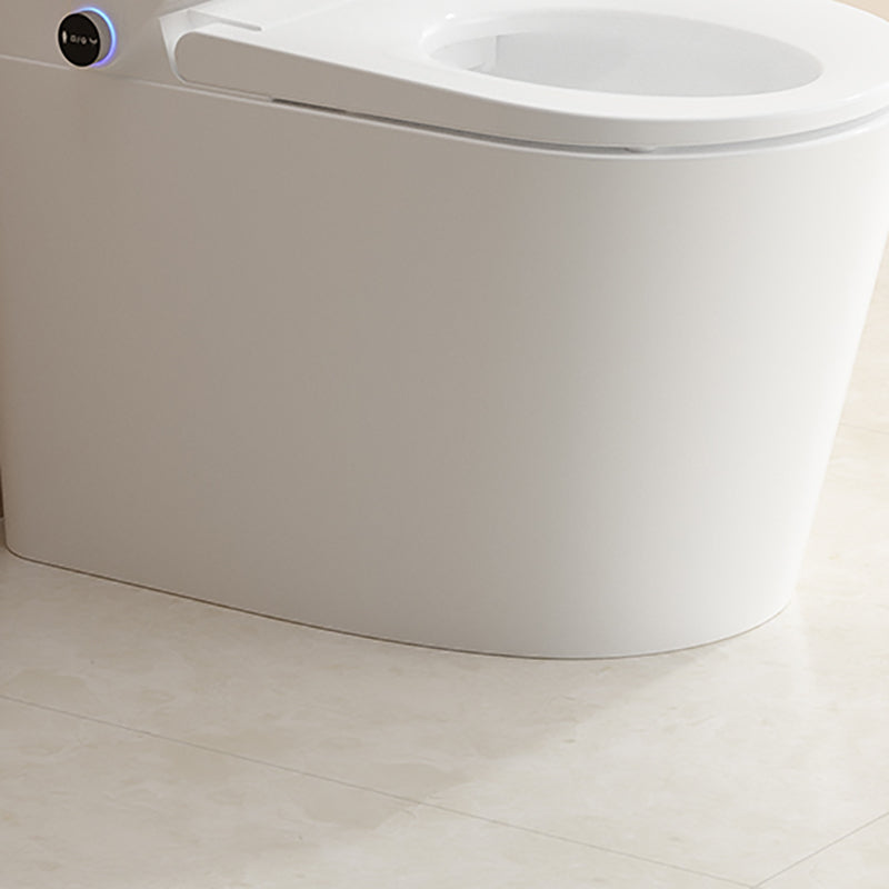 Modern Floor Standing Bidet Elongated Antimicrobial Floor Mount Bidet Clearhalo 'Bathroom Remodel & Bathroom Fixtures' 'Bidets' 'Home Improvement' 'home_improvement' 'home_improvement_bidets' 'Toilets & Bidets' 6996752