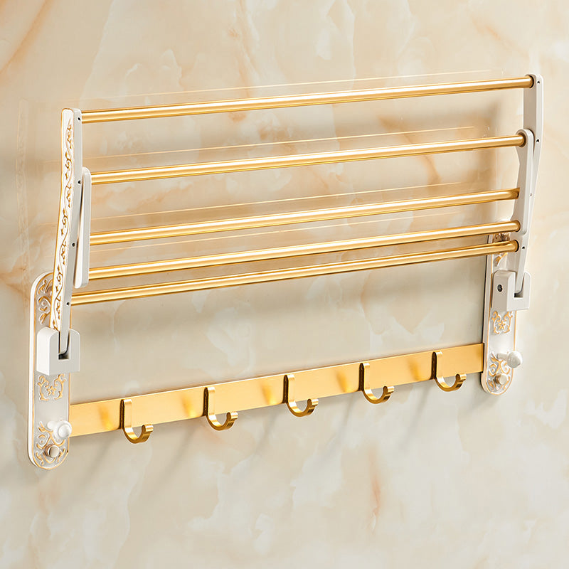 Traditional Bathroom Accessories Hardware Set Bath Shelf Bathroom Accessory Kit Clearhalo 'Bathroom Hardware Sets' 'Bathroom Hardware' 'Bathroom Remodel & Bathroom Fixtures' 'bathroom_hardware_sets' 'Home Improvement' 'home_improvement' 'home_improvement_bathroom_hardware_sets' 6997443