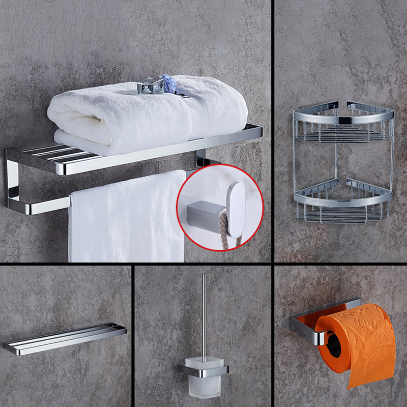 Kit de accesorios de baño moderno, estante para baño, toallero, juego de  accesorios de baño gris - Clearhalo