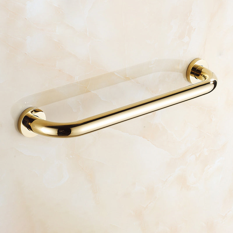 Traditional Style Golden Bathroom Accessory as Individual or as a Set Grab Bar Clearhalo 'Bathroom Hardware Sets' 'Bathroom Hardware' 'Bathroom Remodel & Bathroom Fixtures' 'bathroom_hardware_sets' 'Home Improvement' 'home_improvement' 'home_improvement_bathroom_hardware_sets' 6997980