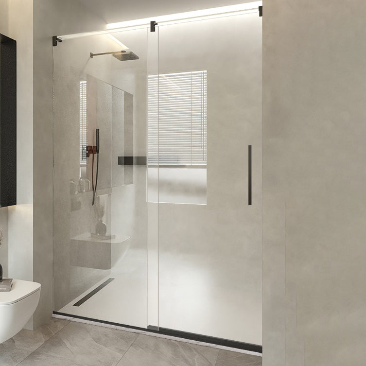 Transparent Scratch Resistant Shower Doors Hinged Shower Bath Door Clearhalo 'Bathroom Remodel & Bathroom Fixtures' 'Home Improvement' 'home_improvement' 'home_improvement_shower_tub_doors' 'Shower and Tub Doors' 'shower_tub_doors' 'Showers & Bathtubs' 6998469