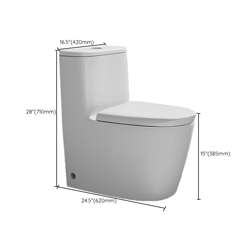 Modern White Ceramic Flush Toilet Floor Mounted Urine Toilet for Bathroom Clearhalo 'Bathroom Remodel & Bathroom Fixtures' 'Home Improvement' 'home_improvement' 'home_improvement_toilets' 'Toilets & Bidets' 'Toilets' 7001901