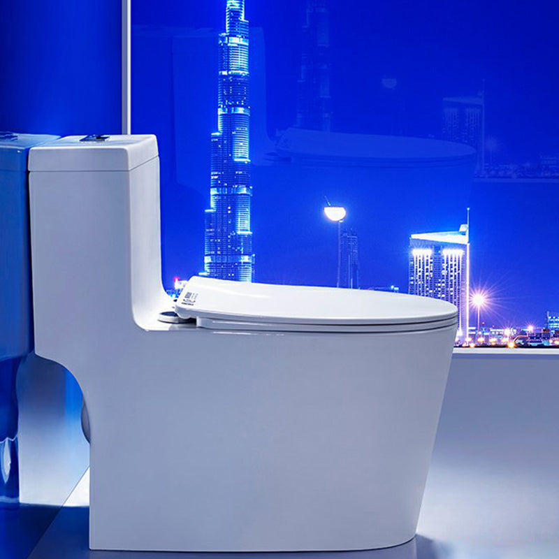 Modern Ceramic White Flush Toilet Floor Mount Urine Toilet for Washroom 16"L x 28"W x 27"H 14" Clearhalo 'Bathroom Remodel & Bathroom Fixtures' 'Home Improvement' 'home_improvement' 'home_improvement_toilets' 'Toilets & Bidets' 'Toilets' 7002059