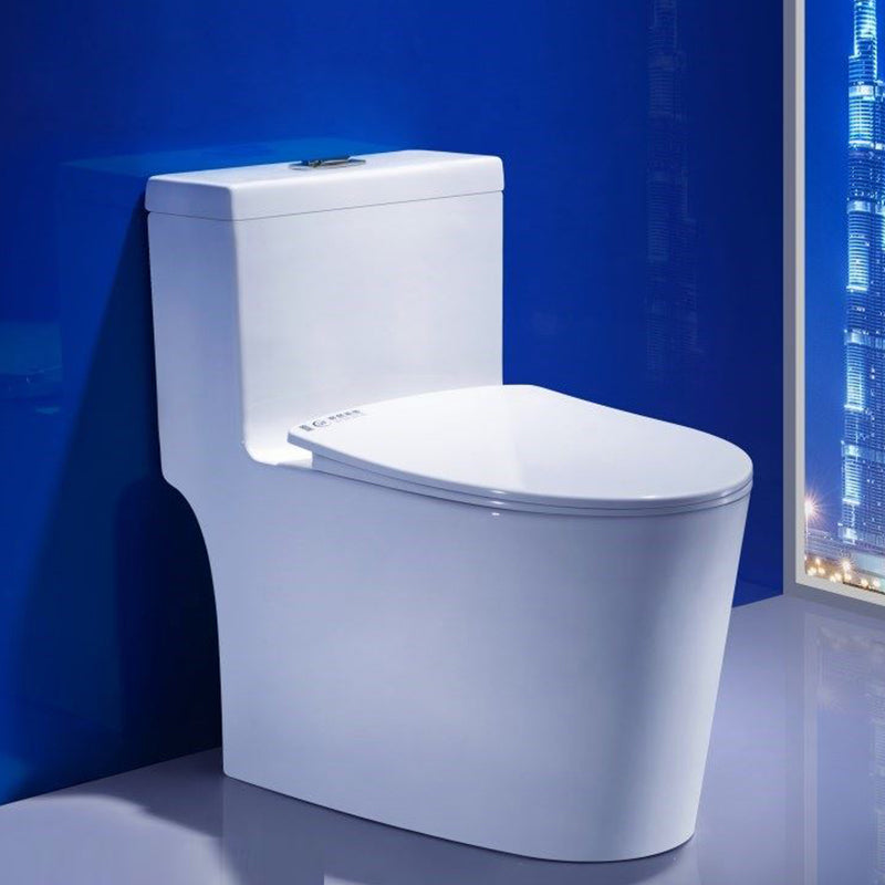 Modern Ceramic White Flush Toilet Floor Mount Urine Toilet for Washroom 16"L x 28"W x 27"H 12" Clearhalo 'Bathroom Remodel & Bathroom Fixtures' 'Home Improvement' 'home_improvement' 'home_improvement_toilets' 'Toilets & Bidets' 'Toilets' 7002061