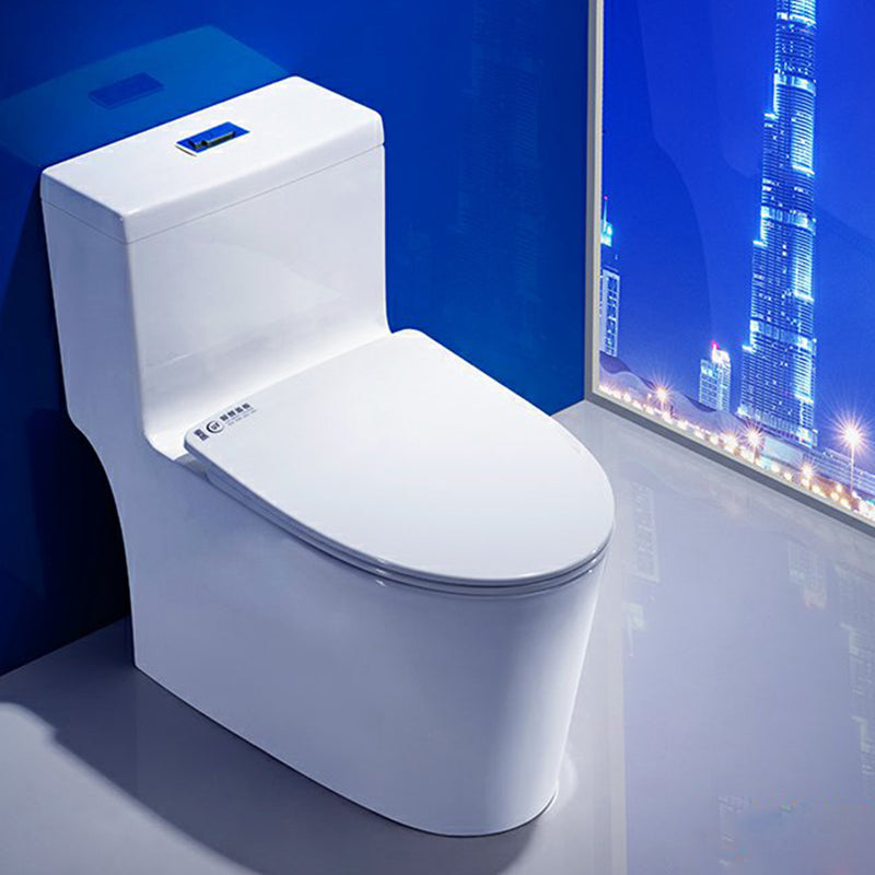 Modern Ceramic White Flush Toilet Floor Mount Urine Toilet for Washroom 16"L x 28"W x 27"H 16" Clearhalo 'Bathroom Remodel & Bathroom Fixtures' 'Home Improvement' 'home_improvement' 'home_improvement_toilets' 'Toilets & Bidets' 'Toilets' 7002064