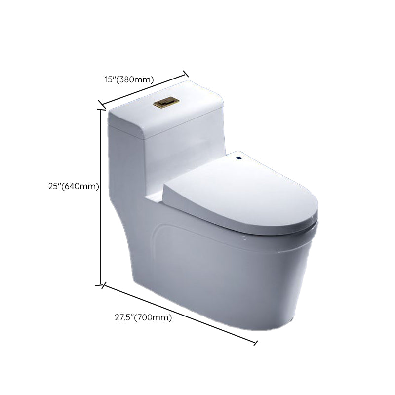 Modern Ceramic White Flush Toilet Floor Mount Urine Toilet for Washroom Clearhalo 'Bathroom Remodel & Bathroom Fixtures' 'Home Improvement' 'home_improvement' 'home_improvement_toilets' 'Toilets & Bidets' 'Toilets' 7002073