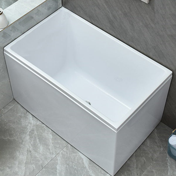 Freestanding Soaking Bath Antique Finish Oval Modern Bath Tub Left Tub Clearhalo 'Bathroom Remodel & Bathroom Fixtures' 'Bathtubs' 'Home Improvement' 'home_improvement' 'home_improvement_bathtubs' 'Showers & Bathtubs' 7003630