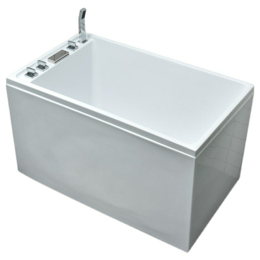 Freestanding Soaking Bath Antique Finish Oval Modern Bath Tub Clearhalo 'Bathroom Remodel & Bathroom Fixtures' 'Bathtubs' 'Home Improvement' 'home_improvement' 'home_improvement_bathtubs' 'Showers & Bathtubs' 7003637