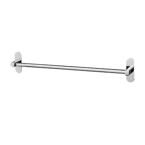 2-Piece Stainless Steel Slipper Stand Modern Chrome Bathroom Hardware Set Clearhalo 'Bathroom Hardware Sets' 'Bathroom Hardware' 'Bathroom Remodel & Bathroom Fixtures' 'bathroom_hardware_sets' 'Home Improvement' 'home_improvement' 'home_improvement_bathroom_hardware_sets' 7003891