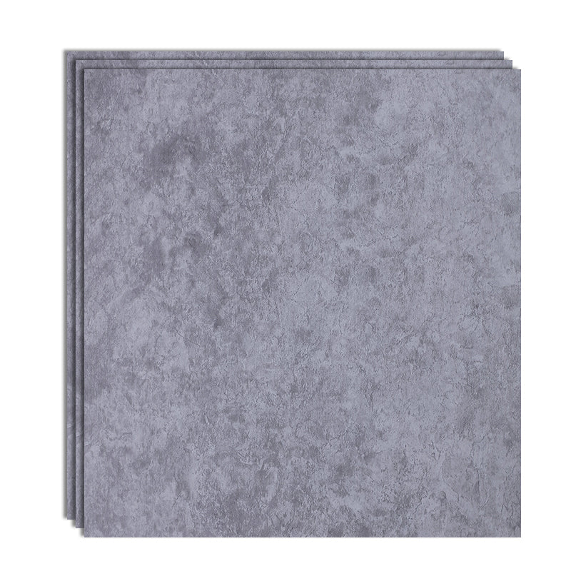 Peel & Stick Vinyl Flooring Matte Stone Look Vinyl Flooring with Waterproof Silver Gray 0.08" Clearhalo 'Flooring 'Home Improvement' 'home_improvement' 'home_improvement_vinyl_flooring' 'Vinyl Flooring' 'vinyl_flooring' Walls and Ceiling' 7010491