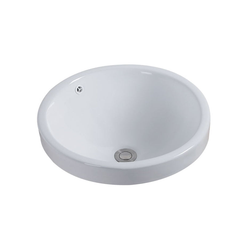 Contemporary Oval Wash Stand Ceramic Metal Undermount Bathroom Sink Clearhalo 'Bathroom Remodel & Bathroom Fixtures' 'Bathroom Sinks & Faucet Components' 'Bathroom Sinks' 'bathroom_sink' 'Home Improvement' 'home_improvement' 'home_improvement_bathroom_sink' 7011028