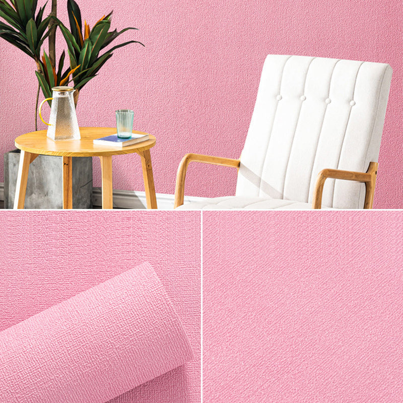 Modern Wall Ceiling PVC Self-Adhesive Waterproof Wall Paneling Pink 9'2\ (280cm) Clearhalo 'Flooring 'Home Improvement' 'home_improvement' 'home_improvement_wall_paneling' 'Wall Paneling' 'wall_paneling' 'Walls & Ceilings' Walls and Ceiling' 7011835