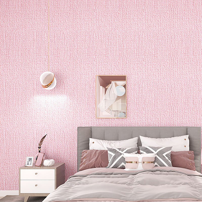 Modern Tin Backsplash Paneling Smooth Wall Ceiling 3D Stereo Wallpaper Light Pink Clearhalo 'Flooring 'Home Improvement' 'home_improvement' 'home_improvement_wall_paneling' 'Wall Paneling' 'wall_paneling' 'Walls & Ceilings' Walls and Ceiling' 7012013