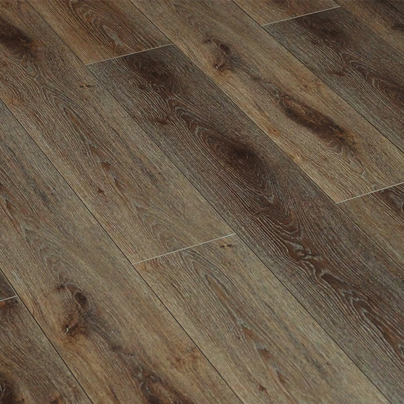 Waterproof Laminate Flooring Rectangular Indoor Wooden Scratch Resistant Laminate Teak Clearhalo 'Flooring 'Home Improvement' 'home_improvement' 'home_improvement_laminate_flooring' 'Laminate Flooring' 'laminate_flooring' Walls and Ceiling' 7012089