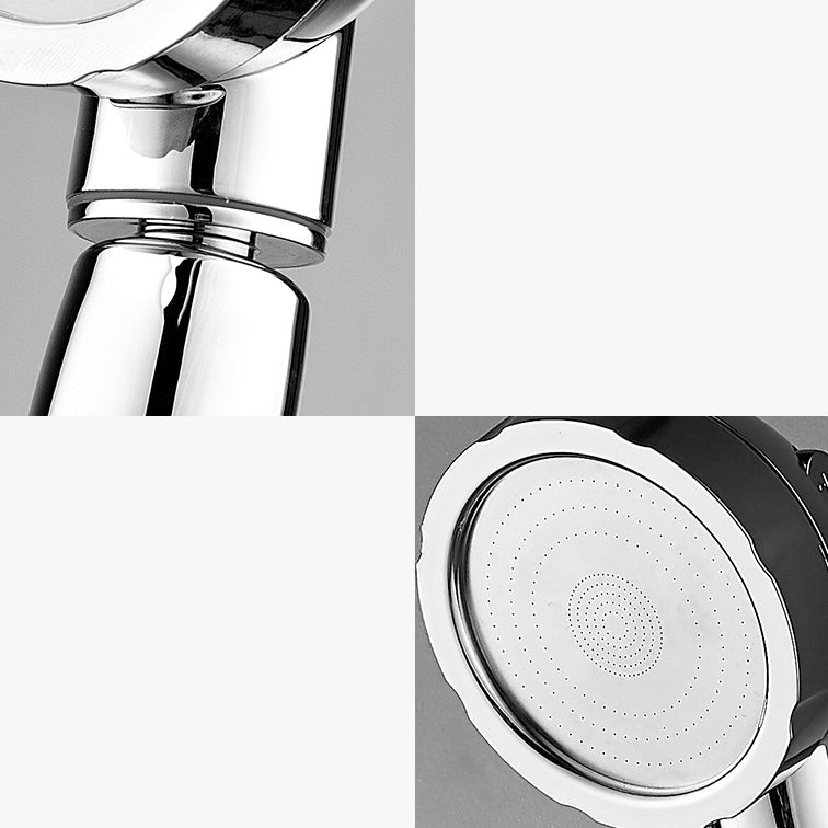 Simple Round Shower Head Round Standard Handheld Shower Heads Clearhalo 'Bathroom Remodel & Bathroom Fixtures' 'Home Improvement' 'home_improvement' 'home_improvement_shower_heads' 'Shower Heads' 'shower_heads' 'Showers & Bathtubs Plumbing' 'Showers & Bathtubs' 7012210