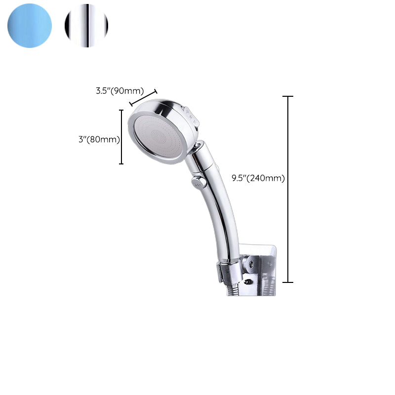 Simple Round Shower Head Round Standard Handheld Shower Heads Clearhalo 'Bathroom Remodel & Bathroom Fixtures' 'Home Improvement' 'home_improvement' 'home_improvement_shower_heads' 'Shower Heads' 'shower_heads' 'Showers & Bathtubs Plumbing' 'Showers & Bathtubs' 7012214