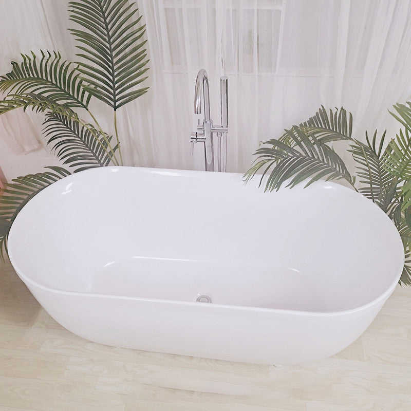 Freestanding Antique Finish Bathtub Soaking Back to Wall Bath Tub Silver Tub with Freestanding Tub Fillers Clearhalo 'Bathroom Remodel & Bathroom Fixtures' 'Bathtubs' 'Home Improvement' 'home_improvement' 'home_improvement_bathtubs' 'Showers & Bathtubs' 7023633