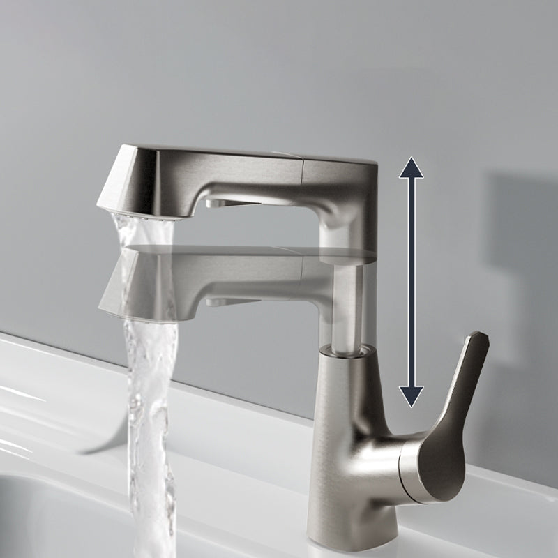 Lever Handles Lavatory Faucet Modern Vessel Sink Bathroom Faucet Clearhalo 'bathroom_sink_faucets' 'Conjunta de Baño y Conjunta de Grifo' 'Coronamiento de Baño y Dispositivo de Baño' 'Grifo del lavabo del baño' 'Hogar' 'home_improvement' 'home_improvement_bathroom_sink_faucets' 'Mejoras para el hogar' 7031386