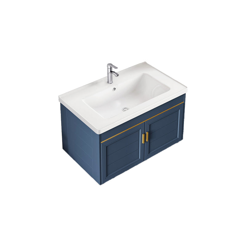 Bathroom Vanity Set Ceramic Sink Drawer Mirror Vanity with Faucet Vanity & Faucet 31"L x 19"W x 16"H None Clearhalo 'Bathroom Remodel & Bathroom Fixtures' 'Bathroom Vanities' 'bathroom_vanities' 'Home Improvement' 'home_improvement' 'home_improvement_bathroom_vanities' 7032085