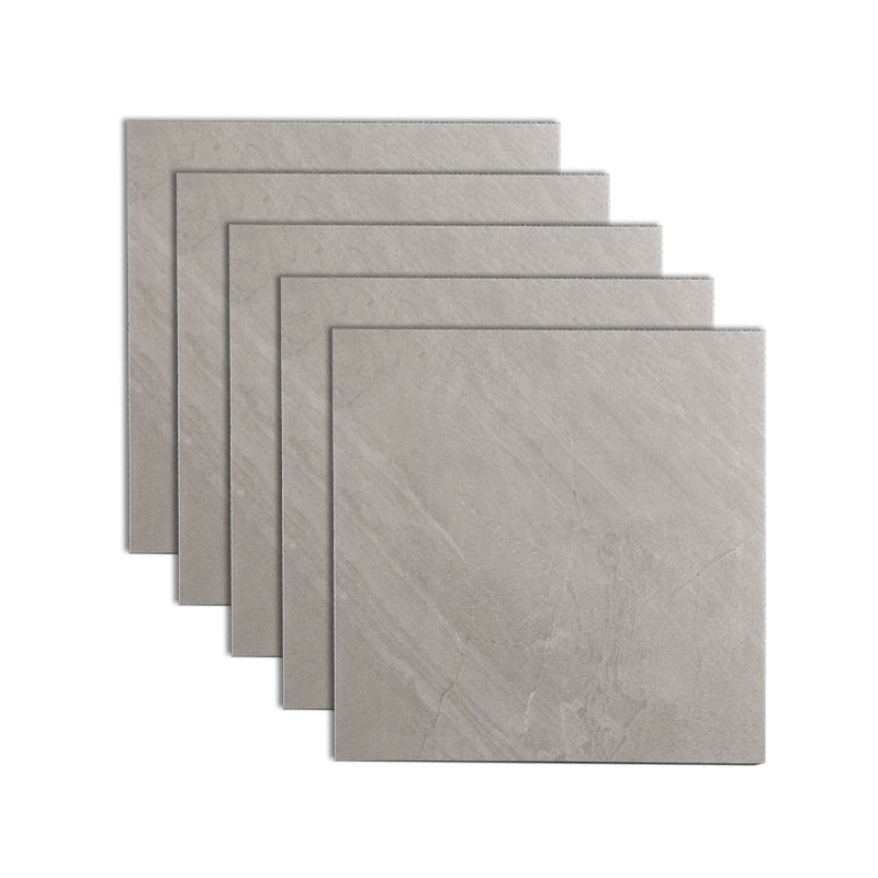 Square Wall and Floor Tile Straight Edge Imitation Stone Wall and Floor Tile Light Gray-White Clearhalo 'Floor Tiles & Wall Tiles' 'floor_tiles_wall_tiles' 'Flooring 'Home Improvement' 'home_improvement' 'home_improvement_floor_tiles_wall_tiles' Walls and Ceiling' 7032562