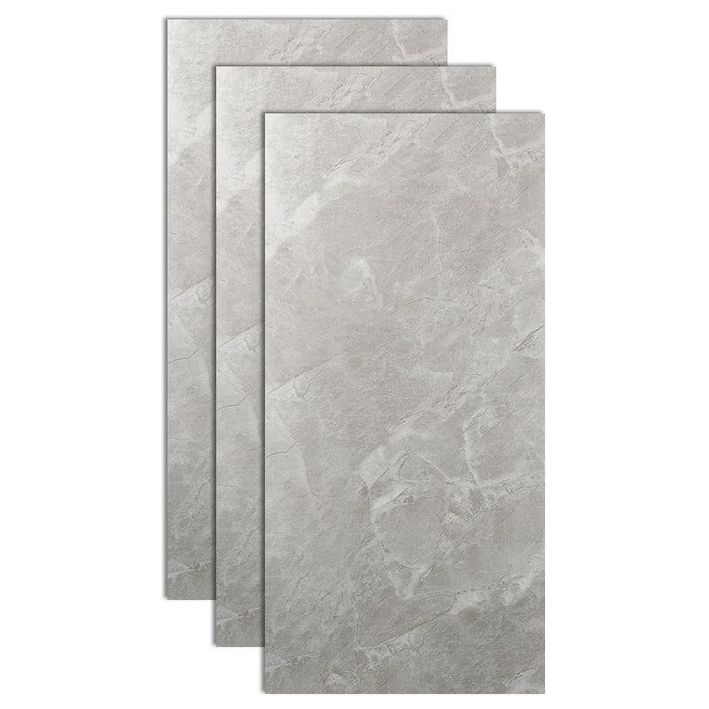 Rectangle Wall and Floor Tile Straight Edge Imitation Marble Wall and Floor Tile Light Heather Gray Clearhalo 'Floor Tiles & Wall Tiles' 'floor_tiles_wall_tiles' 'Flooring 'Home Improvement' 'home_improvement' 'home_improvement_floor_tiles_wall_tiles' Walls and Ceiling' 7032567