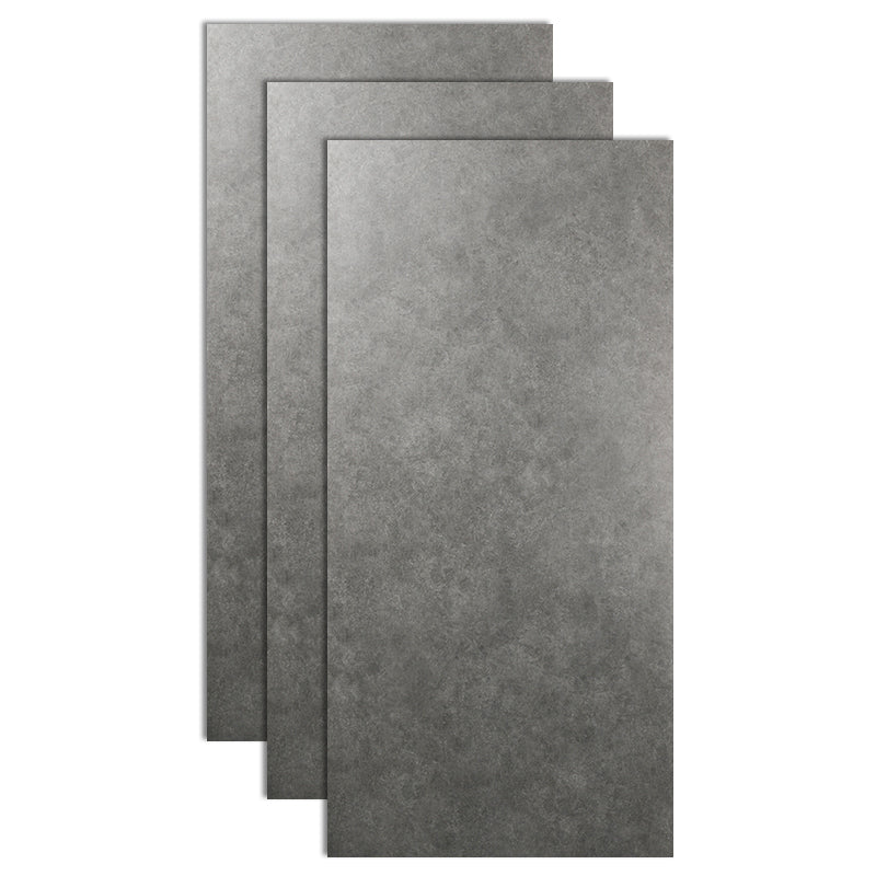 Rectangle Wall and Floor Tile Straight Edge Imitation Marble Wall and Floor Tile Dark Heather Gray Clearhalo 'Floor Tiles & Wall Tiles' 'floor_tiles_wall_tiles' 'Flooring 'Home Improvement' 'home_improvement' 'home_improvement_floor_tiles_wall_tiles' Walls and Ceiling' 7032577