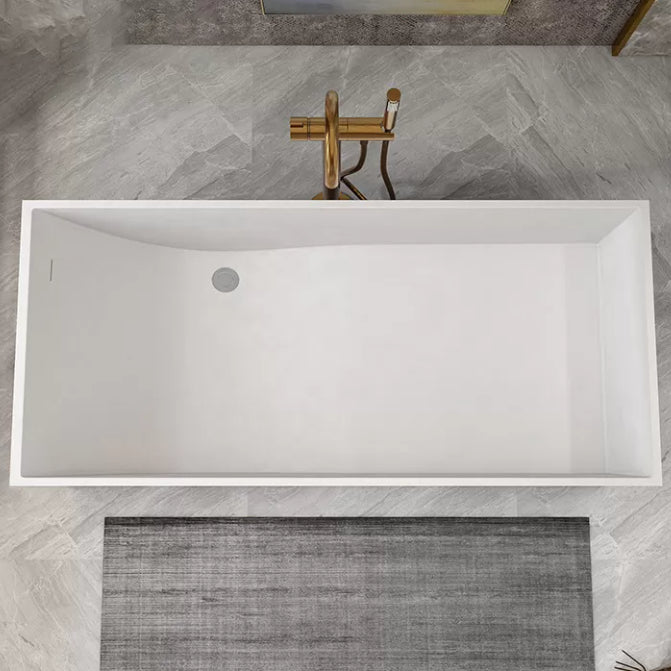 Soaking Rectangular Bathtub Antique Finish Back to Wall Bath Tub 51"L x 28"W x 22"H Clearhalo 'Bathroom Remodel & Bathroom Fixtures' 'Bathtubs' 'Home Improvement' 'home_improvement' 'home_improvement_bathtubs' 'Showers & Bathtubs' 7034271