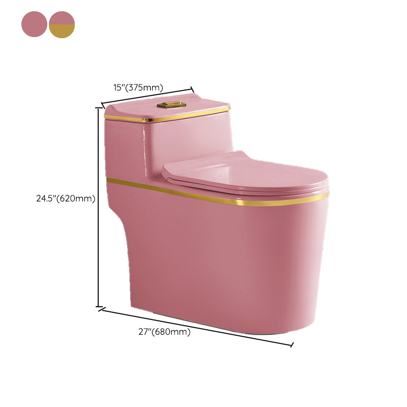 Traditional Ceramic Flush Toilet Floor Mounted Urine Toilet for Washroom Clearhalo 'Bathroom Remodel & Bathroom Fixtures' 'Home Improvement' 'home_improvement' 'home_improvement_toilets' 'Toilets & Bidets' 'Toilets' 7035878