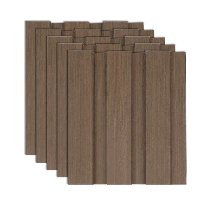 Traditional Backsplash Panels Wood Staple 3D Embossed Waterproof Wall Plank Khaki Clearhalo 'Flooring 'Home Improvement' 'home_improvement' 'home_improvement_wall_paneling' 'Wall Paneling' 'wall_paneling' 'Walls & Ceilings' Walls and Ceiling' 7044200