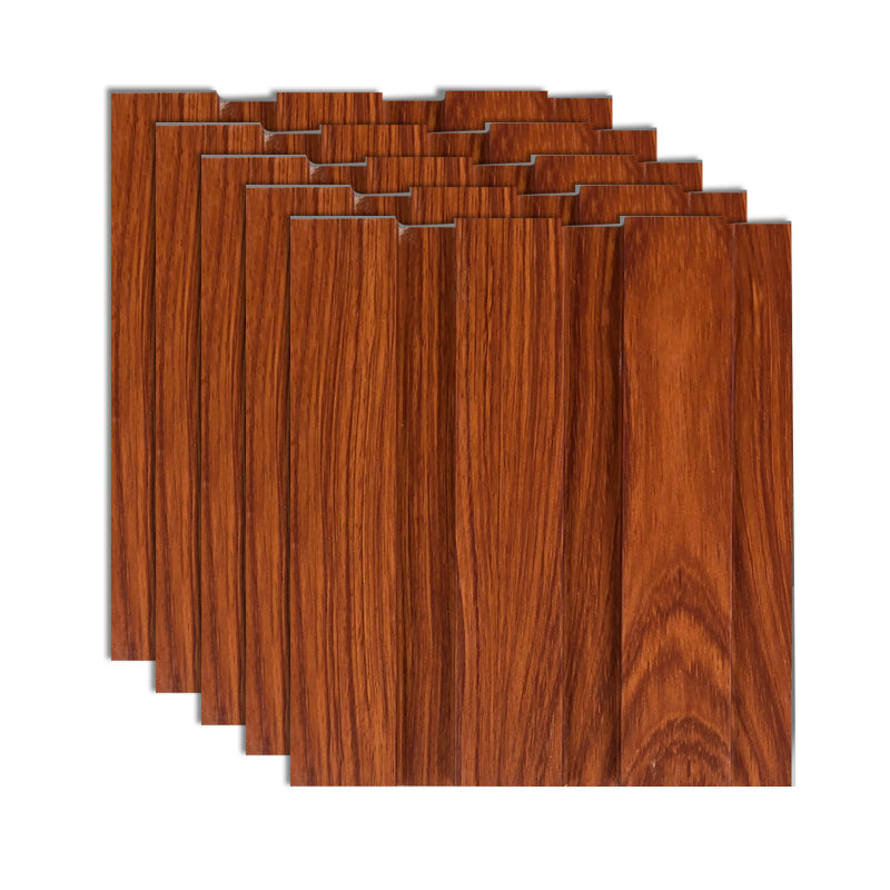 Traditional Backsplash Panels Wood Staple 3D Embossed Waterproof Wall Plank Nut-Brown Clearhalo 'Flooring 'Home Improvement' 'home_improvement' 'home_improvement_wall_paneling' 'Wall Paneling' 'wall_paneling' 'Walls & Ceilings' Walls and Ceiling' 7044212