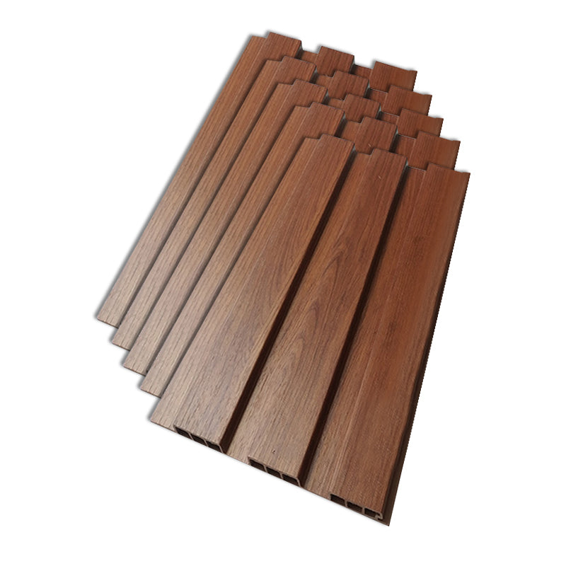 Traditional Backsplash Panels Wood Staple 3D Embossed Waterproof Wall Plank Red Brown Clearhalo 'Flooring 'Home Improvement' 'home_improvement' 'home_improvement_wall_paneling' 'Wall Paneling' 'wall_paneling' 'Walls & Ceilings' Walls and Ceiling' 7044224