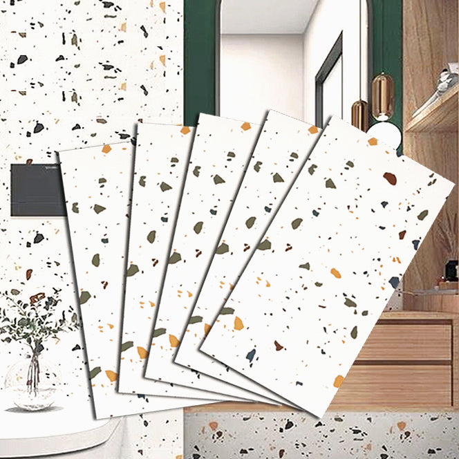 PVC Rectangular 20 Pack 12" x 23" Peel & Stick Mosaic Tile Kitchen and Bathroom Clearhalo 'Flooring 'Home Improvement' 'home_improvement' 'home_improvement_peel_stick_blacksplash' 'Peel & Stick Backsplash Tile' 'peel_stick_blacksplash' 'Walls & Ceilings' Walls and Ceiling' 7044261