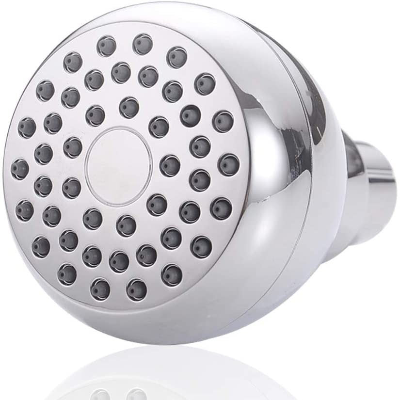 Modern Style Handheld Shower Head Wall-Mount Round Standard Shower Head Clearhalo 'Bathroom Remodel & Bathroom Fixtures' 'Home Improvement' 'home_improvement' 'home_improvement_shower_heads' 'Shower Heads' 'shower_heads' 'Showers & Bathtubs Plumbing' 'Showers & Bathtubs' 7044518