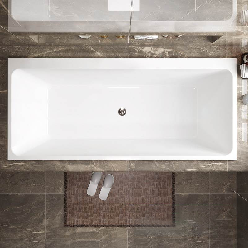 Drop in Soaking Bathtub Antique Finish Rectangular Modern Bath Tub Tub Clearhalo 'Bathroom Remodel & Bathroom Fixtures' 'Bathtubs' 'Home Improvement' 'home_improvement' 'home_improvement_bathtubs' 'Showers & Bathtubs' 7050015