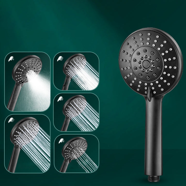 5-Setting Shower Head Combo Contemporary Handheld Shower Head Clearhalo 'Bathroom Remodel & Bathroom Fixtures' 'Home Improvement' 'home_improvement' 'home_improvement_shower_heads' 'Shower Heads' 'shower_heads' 'Showers & Bathtubs Plumbing' 'Showers & Bathtubs' 7051072