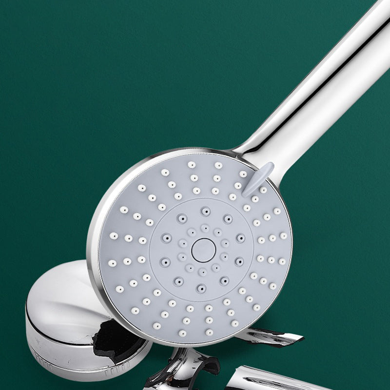 5-Setting Shower Head Combo Contemporary Handheld Shower Head Clearhalo 'Bathroom Remodel & Bathroom Fixtures' 'Home Improvement' 'home_improvement' 'home_improvement_shower_heads' 'Shower Heads' 'shower_heads' 'Showers & Bathtubs Plumbing' 'Showers & Bathtubs' 7051076