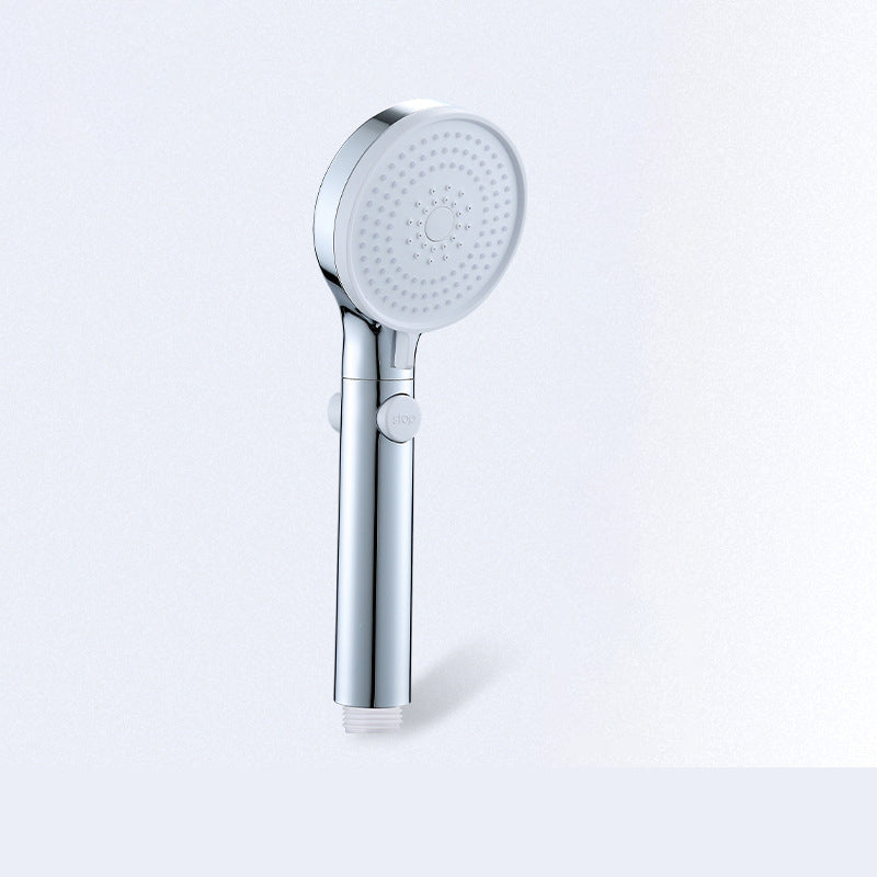 Modern Adjustable Shower Heads Metal 3 Sprays Shower Head Combo Silver Clearhalo 'Bathroom Remodel & Bathroom Fixtures' 'Home Improvement' 'home_improvement' 'home_improvement_shower_heads' 'Shower Heads' 'shower_heads' 'Showers & Bathtubs Plumbing' 'Showers & Bathtubs' 7051083