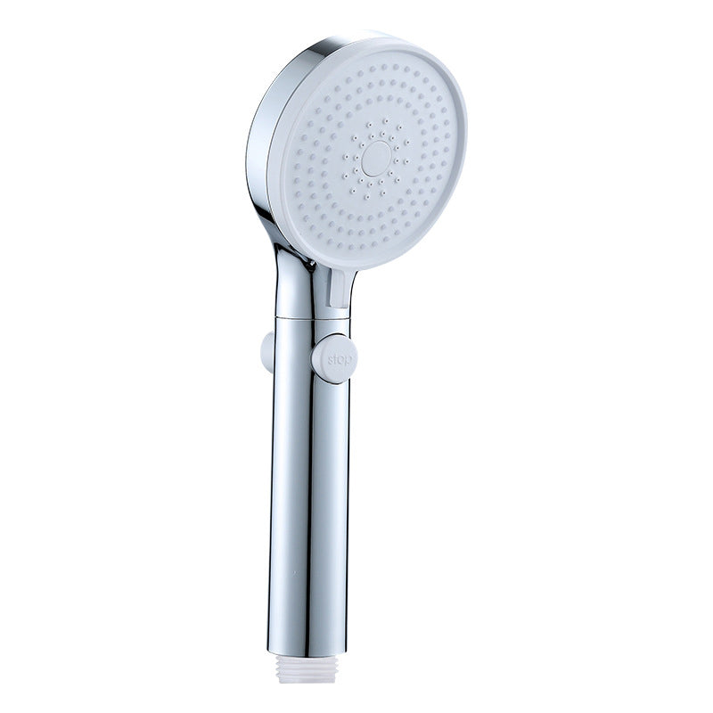 Modern Adjustable Shower Heads Metal 3 Sprays Shower Head Combo Clearhalo 'Bathroom Remodel & Bathroom Fixtures' 'Home Improvement' 'home_improvement' 'home_improvement_shower_heads' 'Shower Heads' 'shower_heads' 'Showers & Bathtubs Plumbing' 'Showers & Bathtubs' 7051088