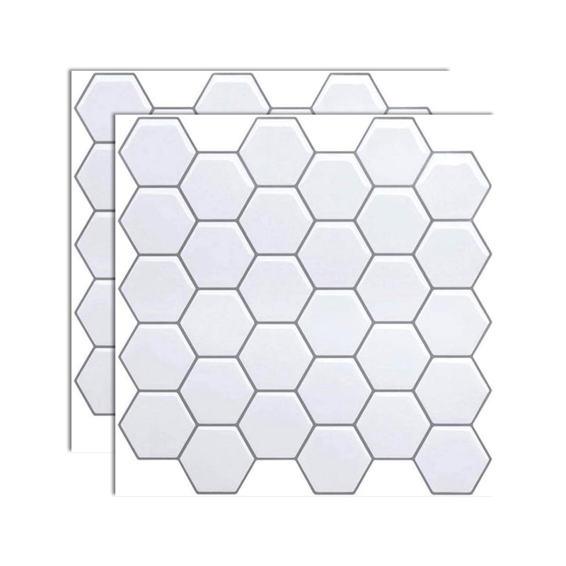 Square Peel and Stick Tiles Plastic Indoor Peel & Stick Subway Tile Ivory Clearhalo 'Flooring 'Home Improvement' 'home_improvement' 'home_improvement_peel_stick_blacksplash' 'Peel & Stick Backsplash Tile' 'peel_stick_blacksplash' 'Walls & Ceilings' Walls and Ceiling' 7051221