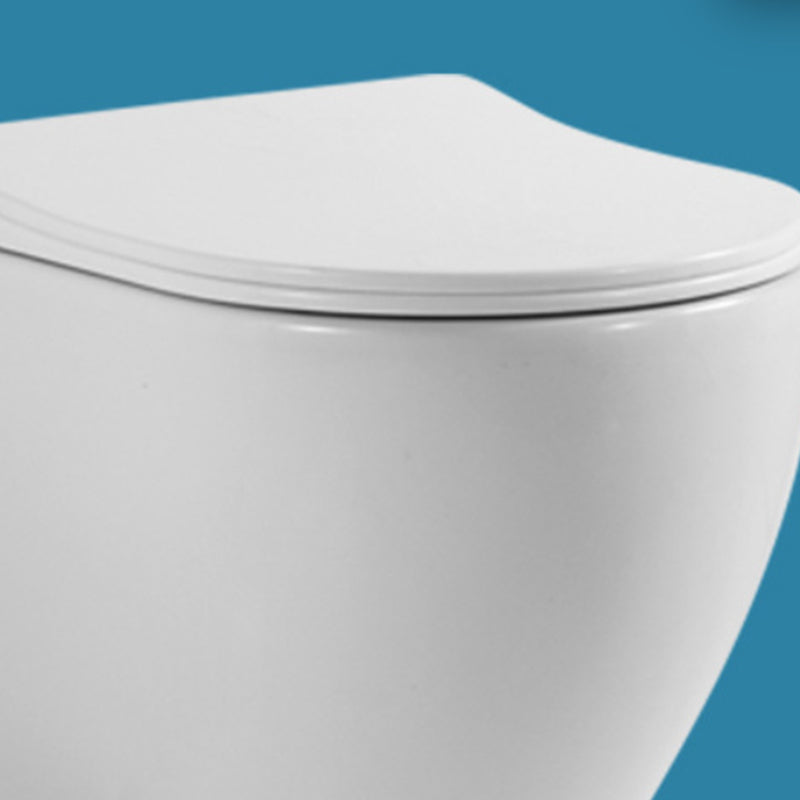 Modern Ceramic Flush Toilet Wall Mount White Urine Toilet for Washroom Clearhalo 'Bathroom Remodel & Bathroom Fixtures' 'Home Improvement' 'home_improvement' 'home_improvement_toilets' 'Toilets & Bidets' 'Toilets' 7056143