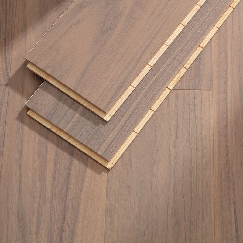 Solid Wood Hardwood Flooring Click Lock Modern Hardwood Deck Tile Light Wood Clearhalo 'Flooring 'Hardwood Flooring' 'hardwood_flooring' 'Home Improvement' 'home_improvement' 'home_improvement_hardwood_flooring' Walls and Ceiling' 7062786