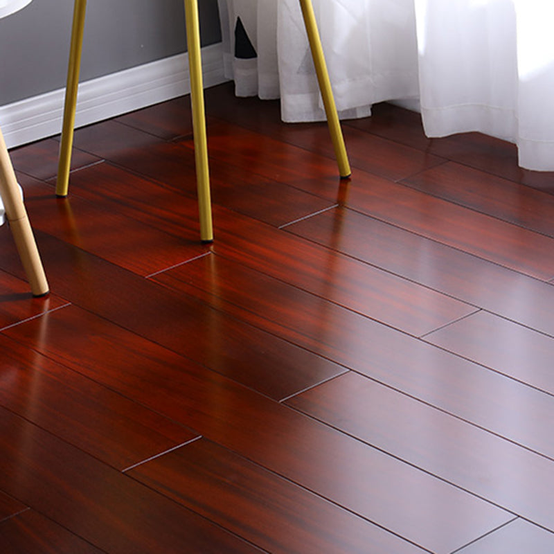 Waterproof Engineered Wood Flooring Modern Flooring Tiles for Outdoor Red Clearhalo 'Flooring 'Hardwood Flooring' 'hardwood_flooring' 'Home Improvement' 'home_improvement' 'home_improvement_hardwood_flooring' Walls and Ceiling' 7062853