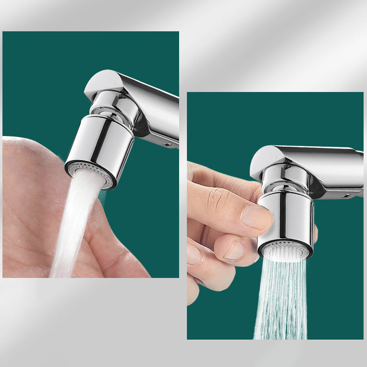 Modern Bathroom Sink Faucet Swivel Spout 2 Hole Faucets Sink Faucet Clearhalo 'Bathroom Remodel & Bathroom Fixtures' 'Bathroom Sink Faucets' 'Bathroom Sinks & Faucet Components' 'bathroom_sink_faucets' 'Home Improvement' 'home_improvement' 'home_improvement_bathroom_sink_faucets' 7062982