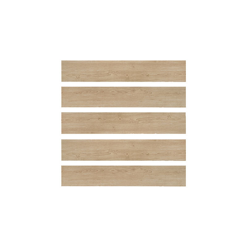 Rectangle Floor Tile Straight Edge Wood Effect Design Floor Tile Light Brown Clearhalo 'Floor Tiles & Wall Tiles' 'floor_tiles_wall_tiles' 'Flooring 'Home Improvement' 'home_improvement' 'home_improvement_floor_tiles_wall_tiles' Walls and Ceiling' 7064478