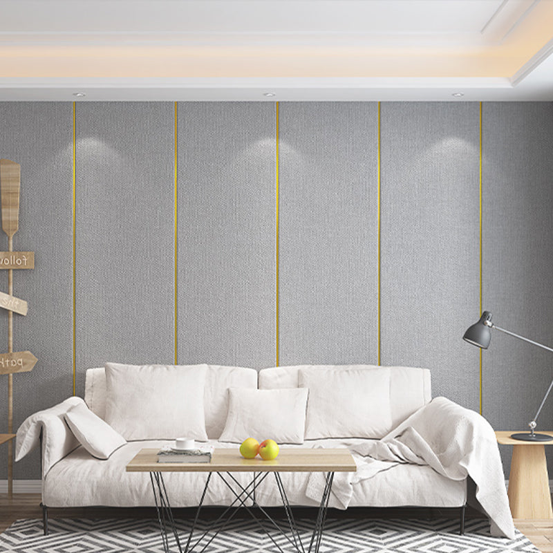 Modern Wall Panel PVC Self-Adhesive Waterproof Tin Backsplash Wainscoting Light Gray Clearhalo 'Flooring 'Home Improvement' 'home_improvement' 'home_improvement_wall_paneling' 'Wall Paneling' 'wall_paneling' 'Walls & Ceilings' Walls and Ceiling' 7064797