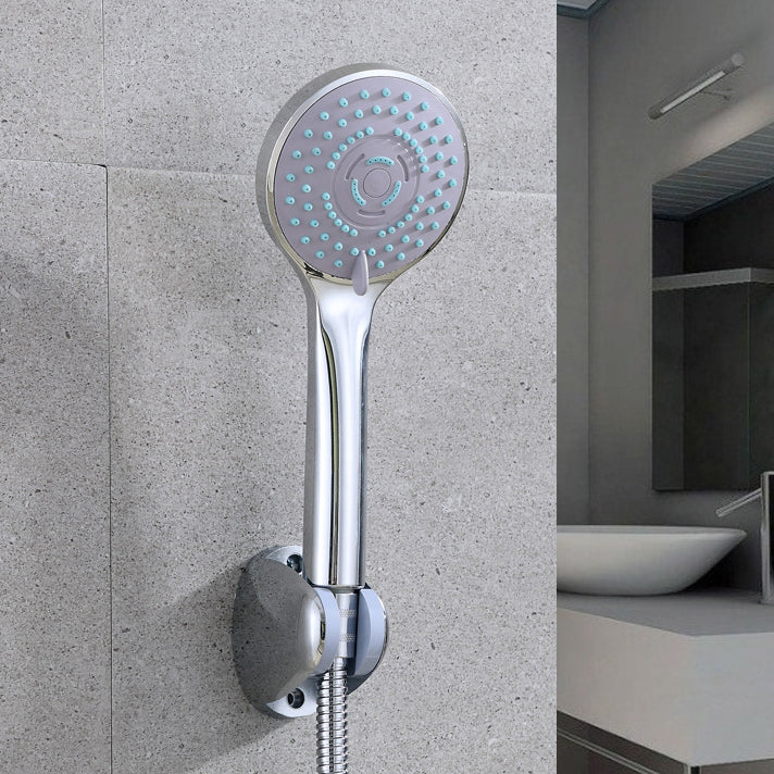 Metal Chrome Hand Shower Modern Rain Fall Handheld Shower Head Clearhalo 'Bathroom Remodel & Bathroom Fixtures' 'Home Improvement' 'home_improvement' 'home_improvement_shower_heads' 'Shower Heads' 'shower_heads' 'Showers & Bathtubs Plumbing' 'Showers & Bathtubs' 7065265