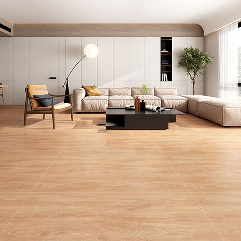 Non-slip Floor Tile Wood Texture Design Rectangle Straight Edge Floor Tile for Living Room Clearhalo 'Floor Tiles & Wall Tiles' 'floor_tiles_wall_tiles' 'Flooring 'Home Improvement' 'home_improvement' 'home_improvement_floor_tiles_wall_tiles' Walls and Ceiling' 7065813