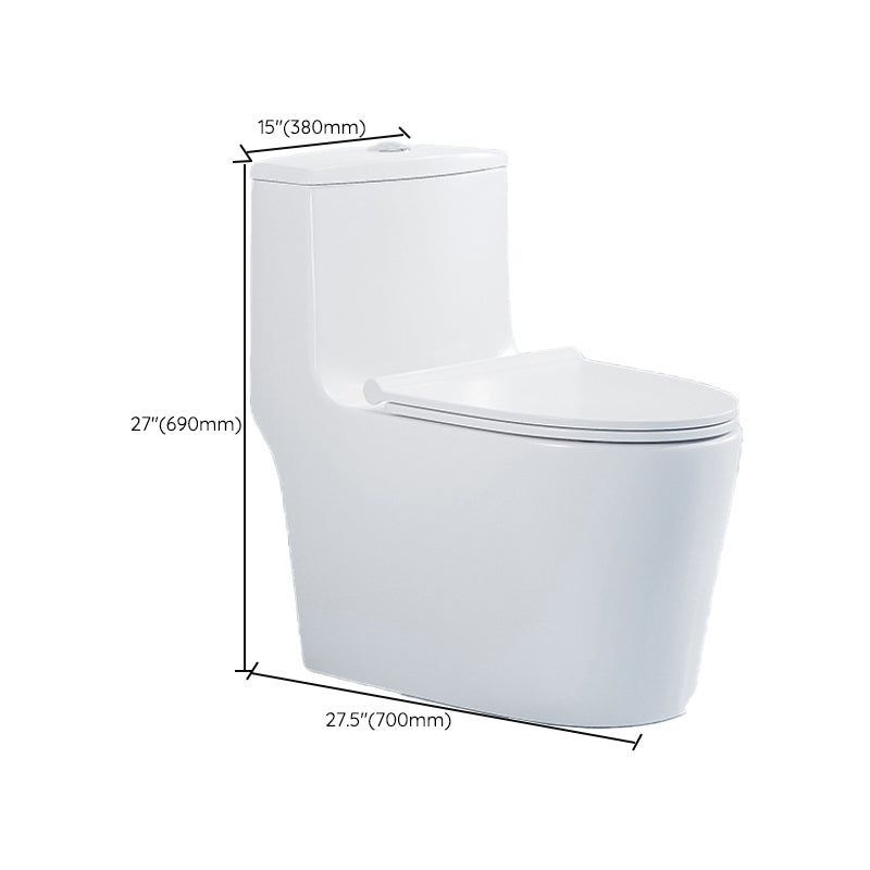 Modern White Ceramic Flush Toilet Floor Mounted Urine Toilet for Washroom Clearhalo 'Bathroom Remodel & Bathroom Fixtures' 'Home Improvement' 'home_improvement' 'home_improvement_toilets' 'Toilets & Bidets' 'Toilets' 7069662