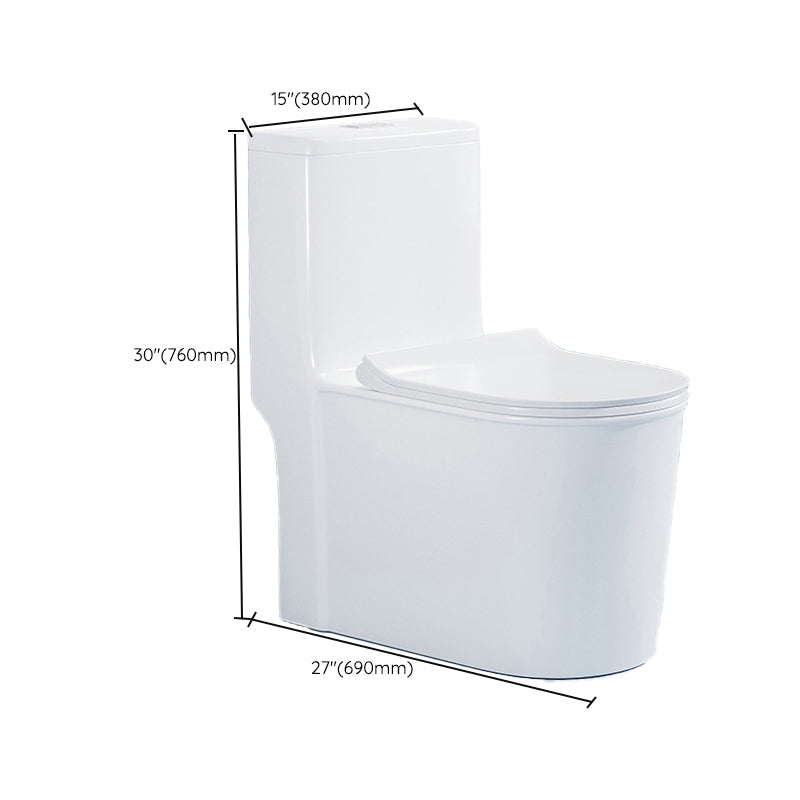 Modern White Ceramic Flush Toilet Floor Mounted Urine Toilet for Washroom Clearhalo 'Bathroom Remodel & Bathroom Fixtures' 'Home Improvement' 'home_improvement' 'home_improvement_toilets' 'Toilets & Bidets' 'Toilets' 7069664